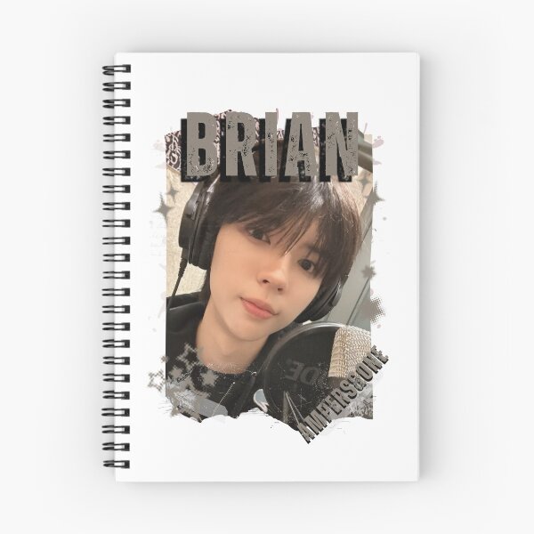 Item preview, AMPERS&ONEe Brian Global KPOP Boy Group Black and White Collage Digital Art Portrait designed and sold by AJUNICE STUDIO.