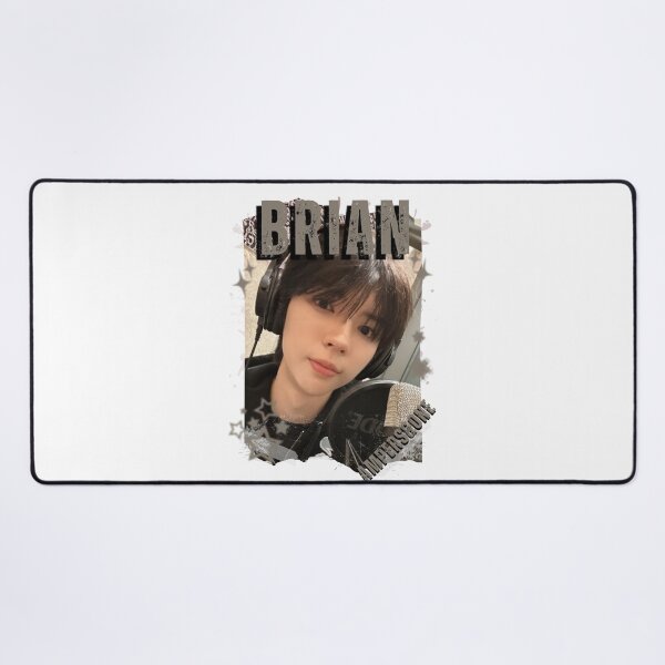 Item preview, AMPERS&ONEe Brian Global KPOP Boy Group Black and White Collage Digital Art Portrait designed and sold by AJUNICE STUDIO.