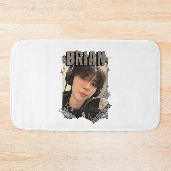 Item preview, AMPERS&ONEe Brian Global KPOP Boy Group Black and White Collage Digital Art Portrait designed and sold by AJUNICE STUDIO.