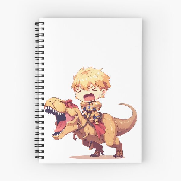 Item preview, Gilgamesh Fate Grand Order Chibi Dinosaur Adventure designed and sold by Dashsopaner.