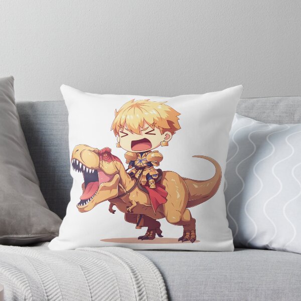 Item preview, Gilgamesh Fate Grand Order Chibi Dinosaur Adventure designed and sold by Dashsopaner.