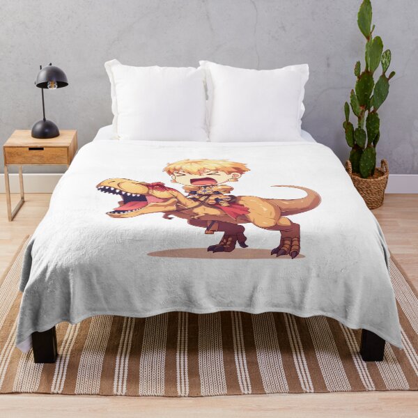 Item preview, Gilgamesh Fate Grand Order Chibi Dinosaur Adventure designed and sold by Dashsopaner.