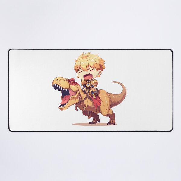 Item preview, Gilgamesh Fate Grand Order Chibi Dinosaur Adventure designed and sold by Dashsopaner.