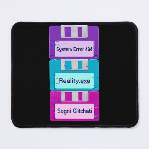 Item preview, Floppy Disk Glitch Retro Tech Vaporwave designed and sold by jo-e-basta.
