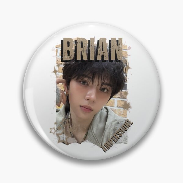 Item preview, AMPERS&ONEe Brian Global KPOP Boy Group Black and White Collage Digital Art Portrait designed and sold by AJUNICE STUDIO.
