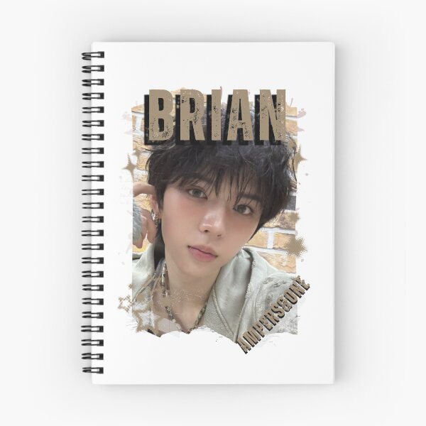 Item preview, AMPERS&ONEe Brian Global KPOP Boy Group Black and White Collage Digital Art Portrait designed and sold by AJUNICE STUDIO.