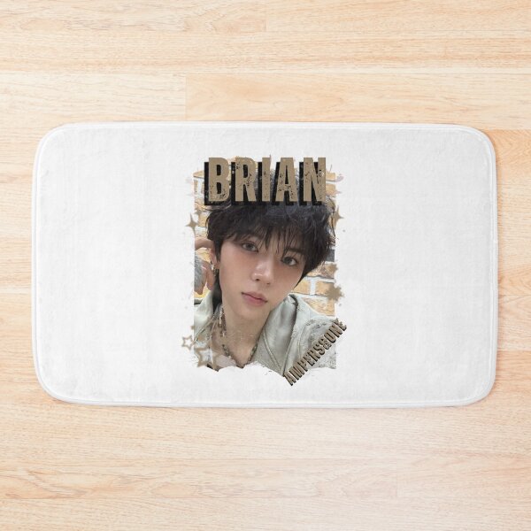 Item preview, AMPERS&ONEe Brian Global KPOP Boy Group Black and White Collage Digital Art Portrait designed and sold by AJUNICE STUDIO.