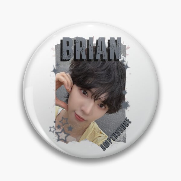 Item preview, AMPERS&ONEe Brian Global KPOP Boy Group Black and White Collage Digital Art Portrait designed and sold by AJUNICE STUDIO.