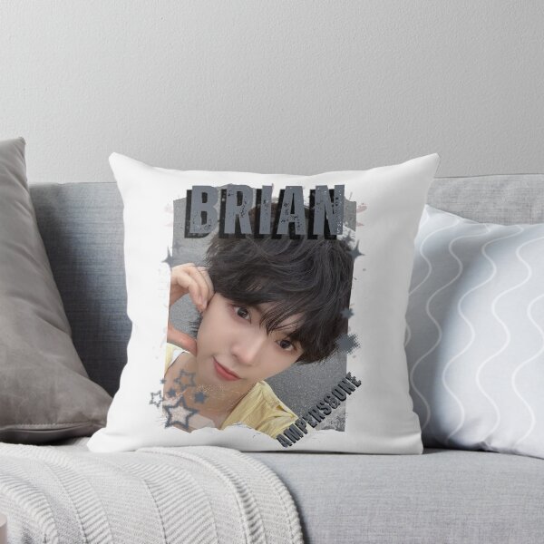 Item preview, AMPERS&ONEe Brian Global KPOP Boy Group Black and White Collage Digital Art Portrait designed and sold by AJUNICE STUDIO.