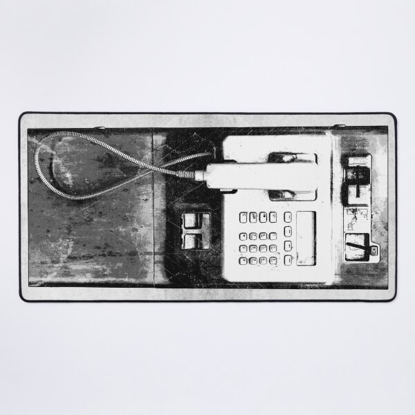 Item preview, Vintage Public Payphone Coin Telephone Coiled Cord designed and sold by Ghoul Enterprises.
