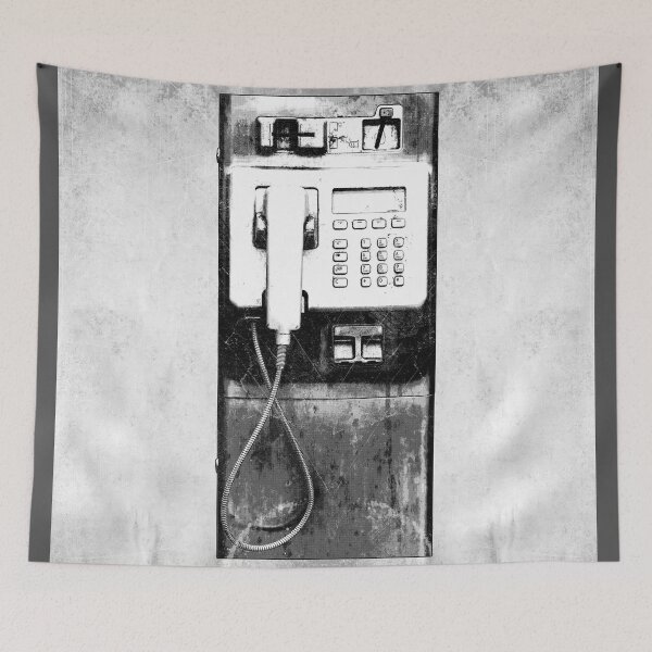 Item preview, Vintage Public Payphone Coin Telephone Coiled Cord designed and sold by Ghoul Enterprises.