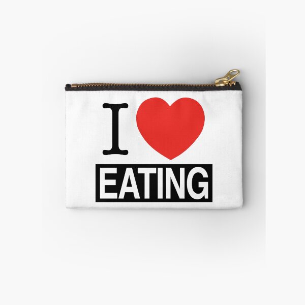 Item preview, I Love Eating - I'm Foodie designed and sold by DGMaxShop.