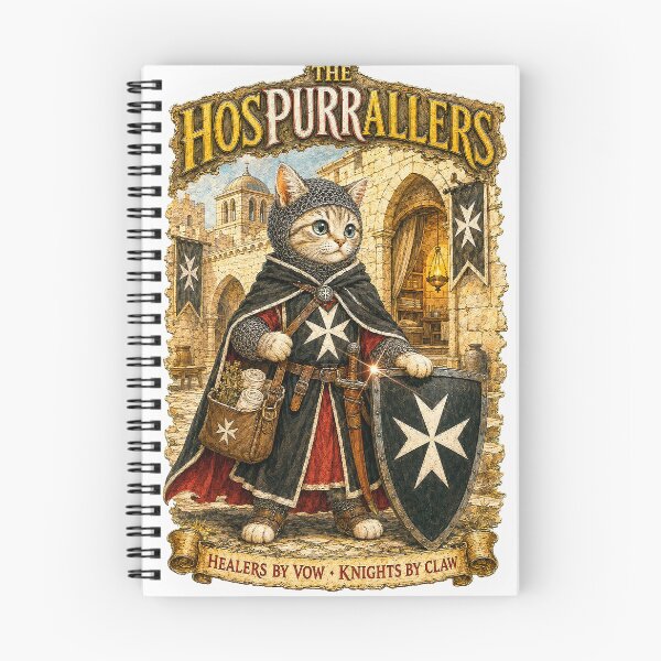 Item preview, The Cat Knight of the Hospitallers  designed and sold by FULLCOLOR2099.