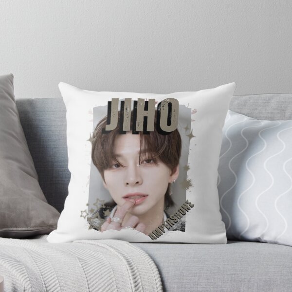 Item preview, AMPERS&ONEe Jiho Global KPOP Boy Group Black and White Collage Digital Art Portrait designed and sold by AJUNICE STUDIO.