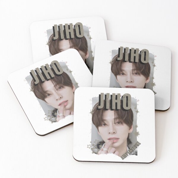 Item preview, AMPERS&ONEe Jiho Global KPOP Boy Group Black and White Collage Digital Art Portrait designed and sold by AJUNICE STUDIO.