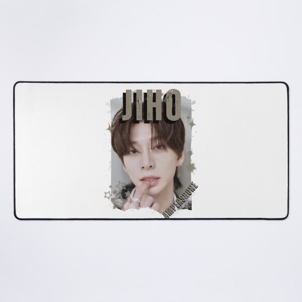 Item preview, AMPERS&ONEe Jiho Global KPOP Boy Group Black and White Collage Digital Art Portrait designed and sold by AJUNICE STUDIO.