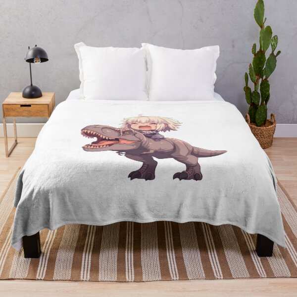 Item preview, Jeanne d Arc Fate Grand Order Dinosaur Chibi Quest designed and sold by Dashsopaner.
