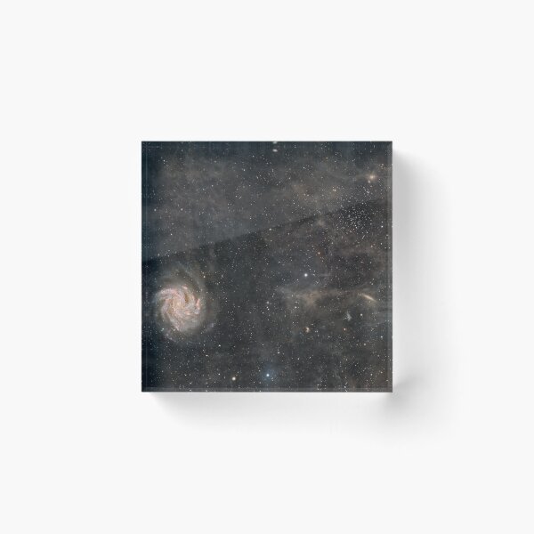 Item preview, The Fireworks Galaxy – A Spiral Beyond the Cosmic Veil designed and sold by Toozastro.