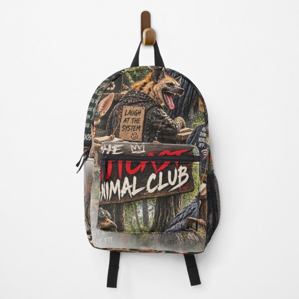 Item preview, Animal School Shirt – Outcast Animal Club Anti Design, Funny Rebellious Wildlife Streetwear designed and sold by zdzdesigner.