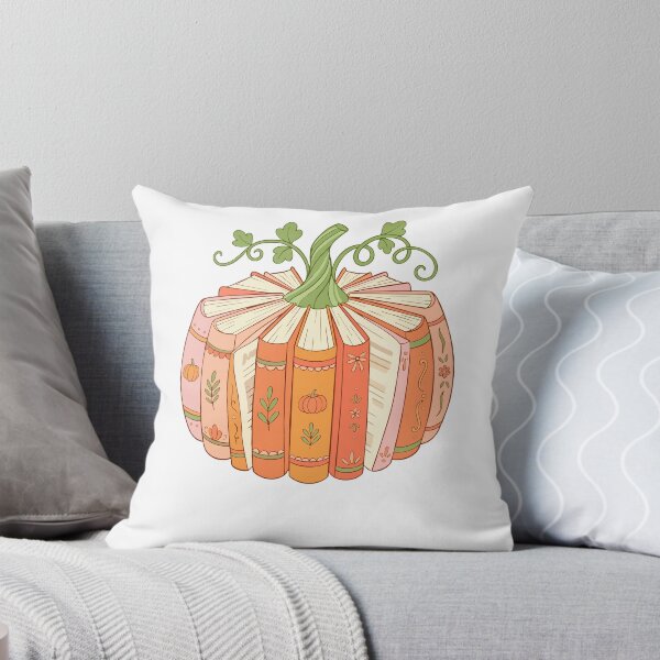 Item preview,  Fall Book Pumpkin Halloween Librarian Teacher Spooky Bookish  designed and sold by FreshVibe Prints.