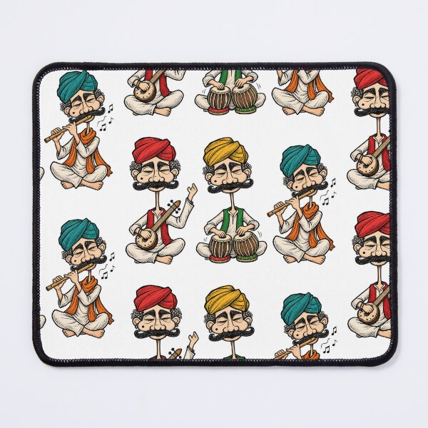 Item preview, Folk Musicians | Traditional Indian Music Trio designed and sold by ravuh.