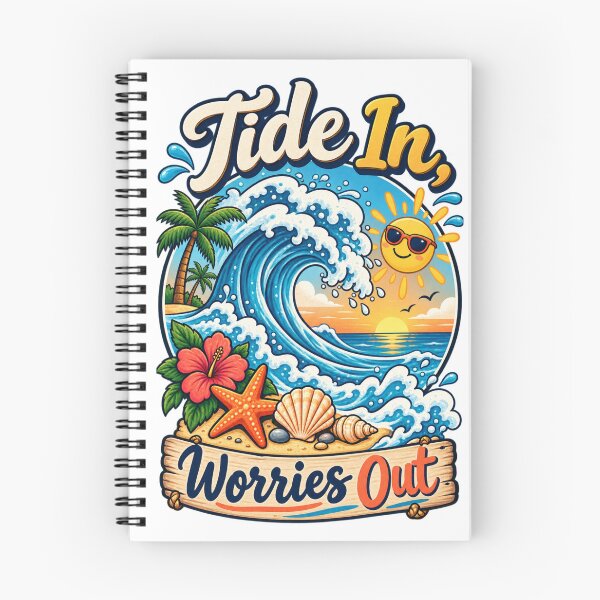 Item preview, Tide In, Worries Out designed and sold by khadijaAchaki.