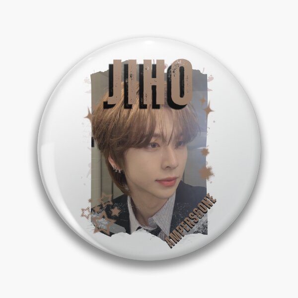 Item preview, AMPERS&ONEe Jiho Global KPOP Boy Group Black and White Collage Digital Art Portrait designed and sold by AJUNICE STUDIO.