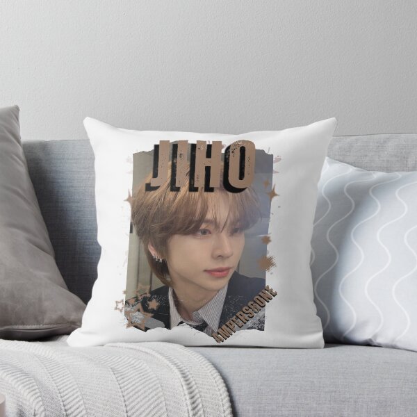 Item preview, AMPERS&ONEe Jiho Global KPOP Boy Group Black and White Collage Digital Art Portrait designed and sold by AJUNICE STUDIO.