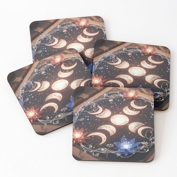 Item preview, The Book of Moon Phases - Mystical grimoire and astrology designed and sold by NeyhineAngelionShop.