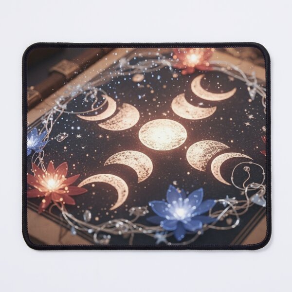 Item preview, The Book of Moon Phases - Mystical grimoire and astrology designed and sold by NeyhineAngelionShop.