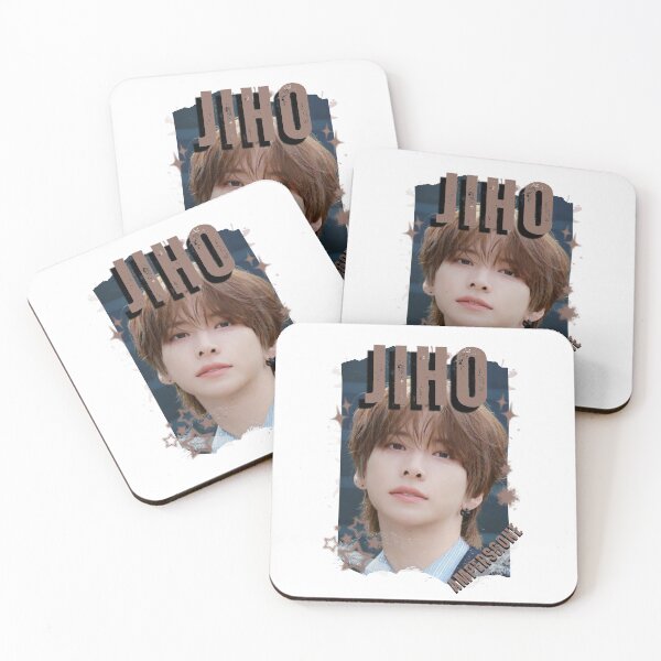 Item preview, AMPERS&ONEe Jiho Global KPOP Boy Group Black and White Collage Digital Art Portrait designed and sold by AJUNICE STUDIO.