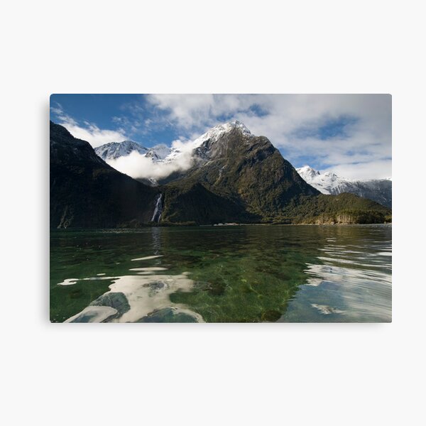 Bowen Falls, Milford Sound. Canvas Print