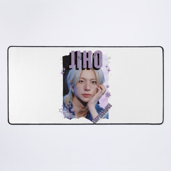 Item preview, AMPERS&ONEe Jiho Global KPOP Boy Group Black and White Collage Digital Art Portrait designed and sold by AJUNICE STUDIO.