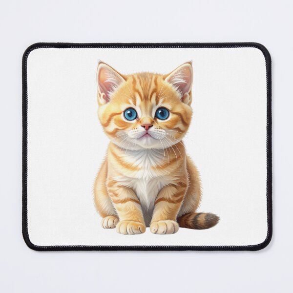 Item preview, Blue-Eyed Golden Tabby Kitten designed and sold by SabraDD.