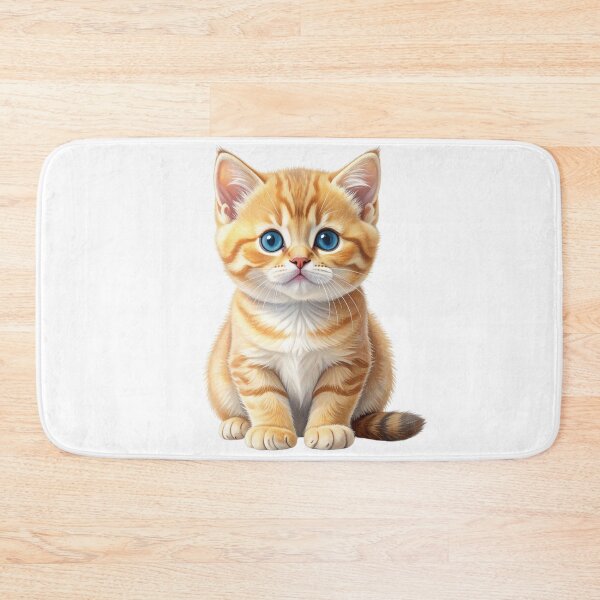 Item preview, Blue-Eyed Golden Tabby Kitten designed and sold by SabraDD.