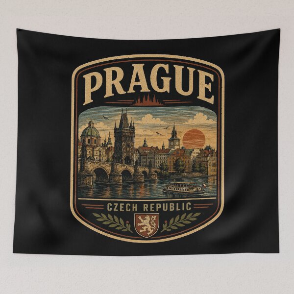 Item preview, Prague - Czech Republic designed and sold by GoodOldVintage.