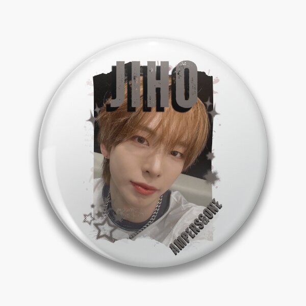 Item preview, AMPERS&ONEe Jiho Global KPOP Boy Group Black and White Collage Digital Art Portrait designed and sold by AJUNICE STUDIO.