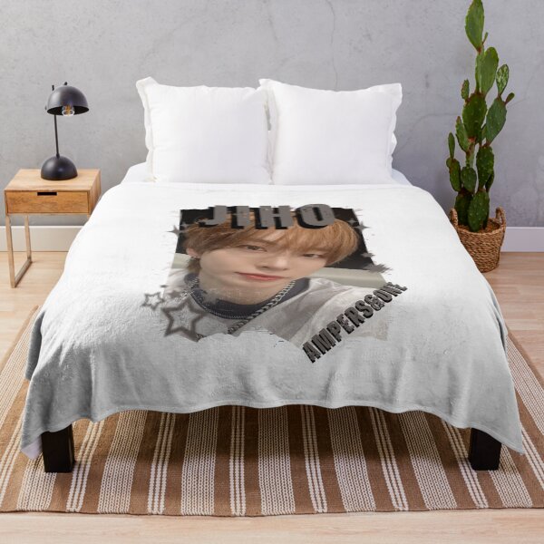 Item preview, AMPERS&ONEe Jiho Global KPOP Boy Group Black and White Collage Digital Art Portrait designed and sold by AJUNICE STUDIO.