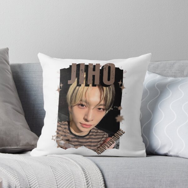 Item preview, AMPERS&ONEe Jiho Global KPOP Boy Group Black and White Collage Digital Art Portrait designed and sold by AJUNICE STUDIO.