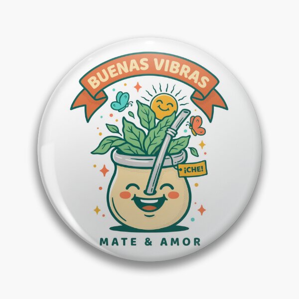 Item preview, Buenas Vibras Mate & Amor Design designed and sold by Peter Stawicki.