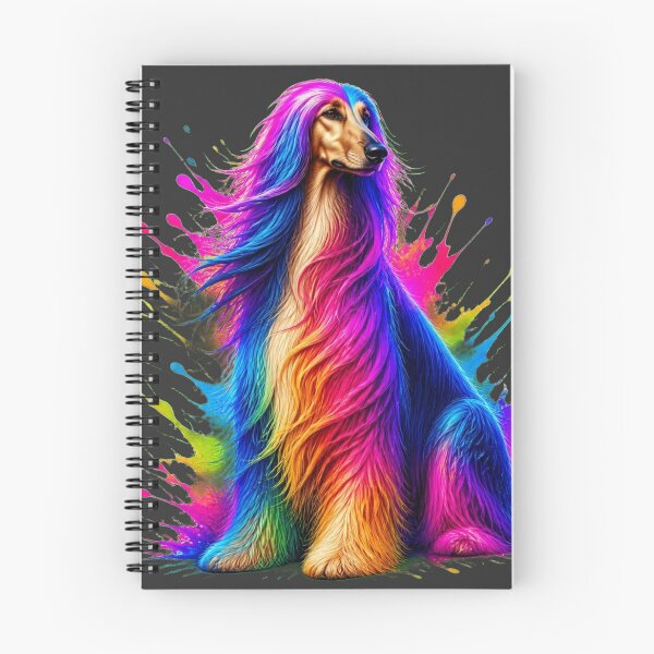Item preview, Afghan Hound Splash Art Merchandise designed and sold by The Digital Compass.