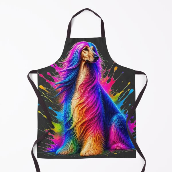 Item preview, Afghan Hound Splash Art Merchandise designed and sold by The Digital Compass.