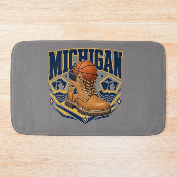 Item preview, Michigan Basketball Work Boot Graphic designed and sold by freshwear design.