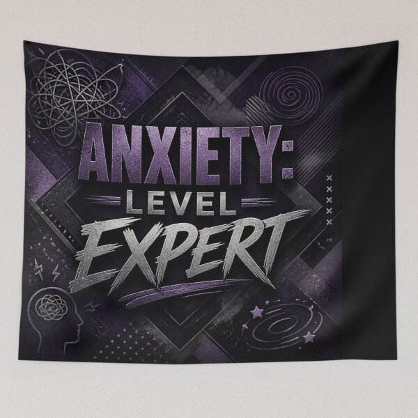 Item preview, Anxiety Level Expert designed and sold by Helios Be. Lavsh.