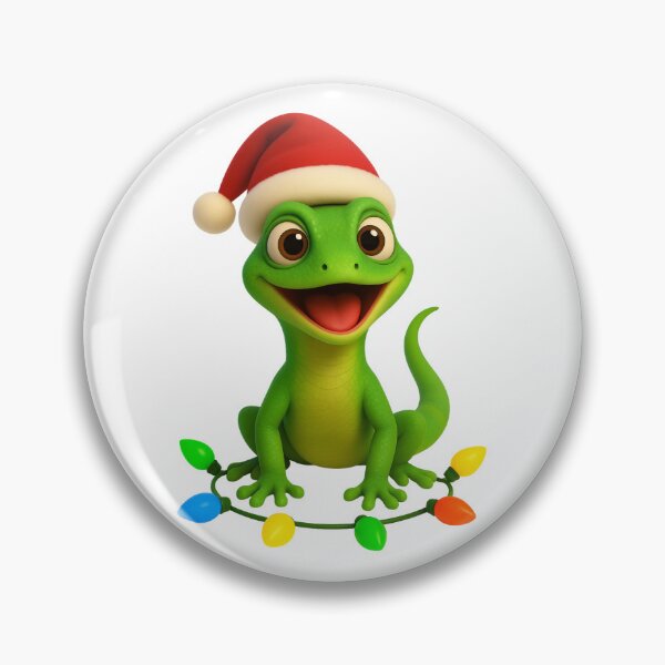 Item preview, Christmas Anole Lizard designed and sold by Sillytoe.