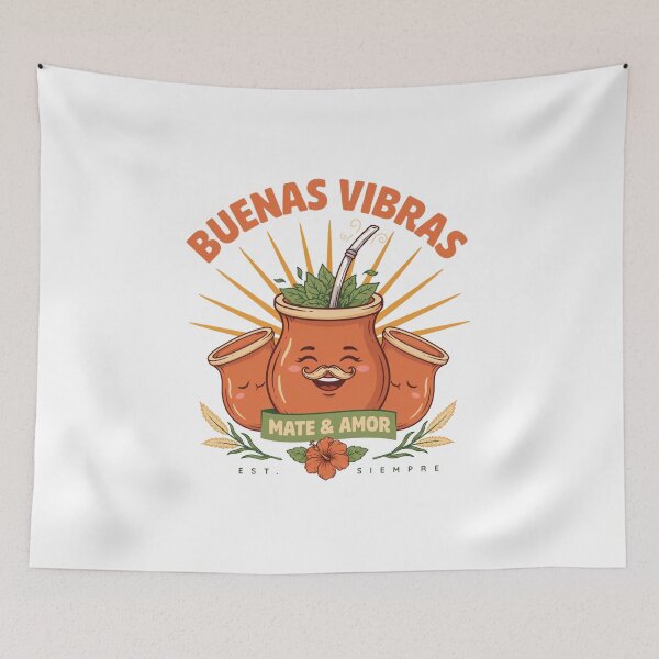 Item preview, Buenas Vibras - Mature Mustache Design designed and sold by Peter Stawicki.