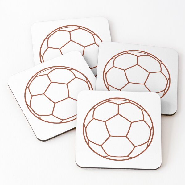Item preview, Copper Football - Minimalist Sports Design designed and sold by PrintGo26.