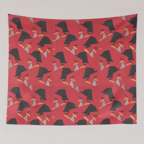 Item preview, BLACK PATTERN RED designed and sold by THE GOOD FIND.