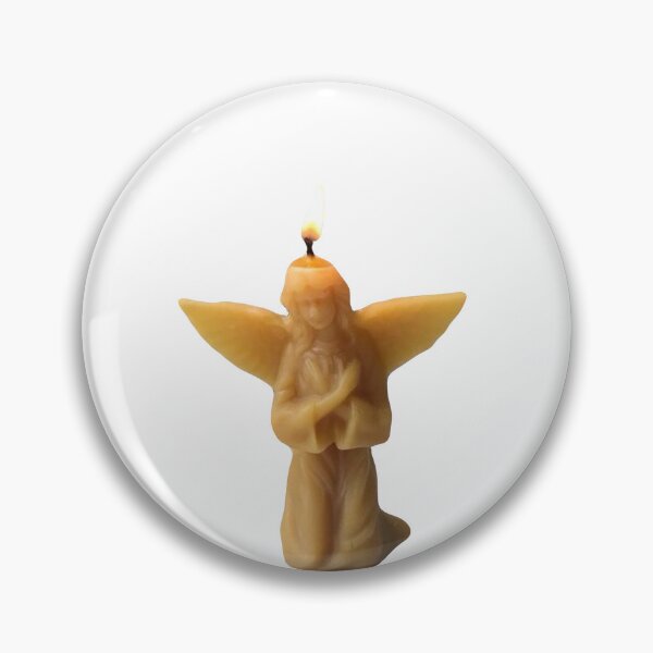 Item preview,   Whimsy vintage candle angel woman designed and sold by ellmoswrld.