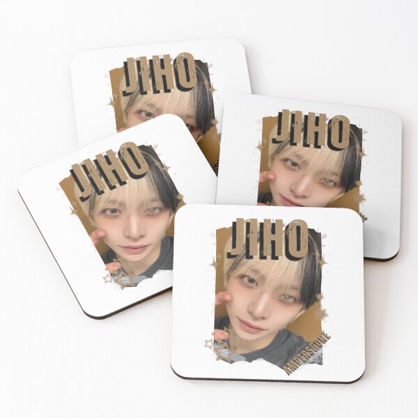 Item preview, AMPERS&ONEe Jiho Global KPOP Boy Group Black and White Collage Digital Art Portrait designed and sold by AJUNICE STUDIO.